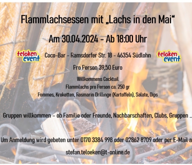 Flammlachsessen 30.04.2024