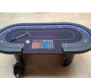 Poker-Tisch mit LED Beleuchtung