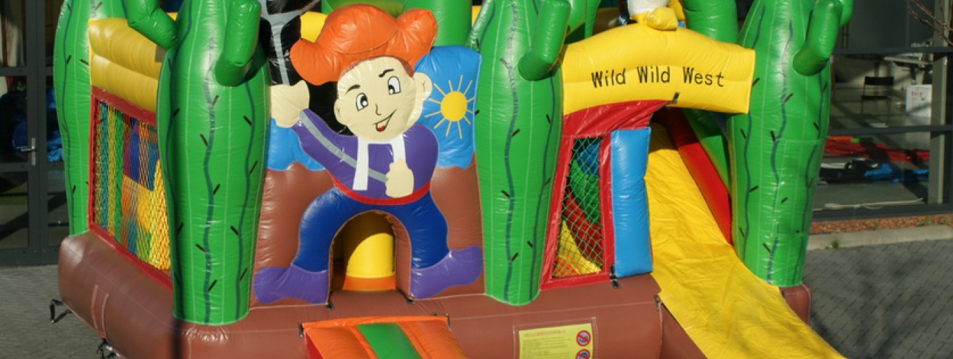 Hüpfburg Wild Wild West Wilder Westen