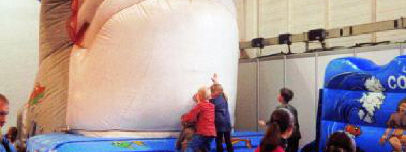 Ein Kletter- , Rutsch- und Abenteuerspaß für jedes Kind! Der Mund des Wals schließt und öffnet sich in regelmäßigen Abständen automatisch und "verschluckt" die Kinder...2