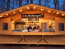 kochwagen am abend
